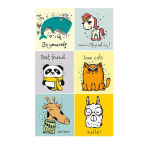AUTOCOLLANT BSB DECO-STICKER ANIMAUX