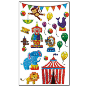 AUTOCOLLANT BSB DECO-STICKER CIRQUE