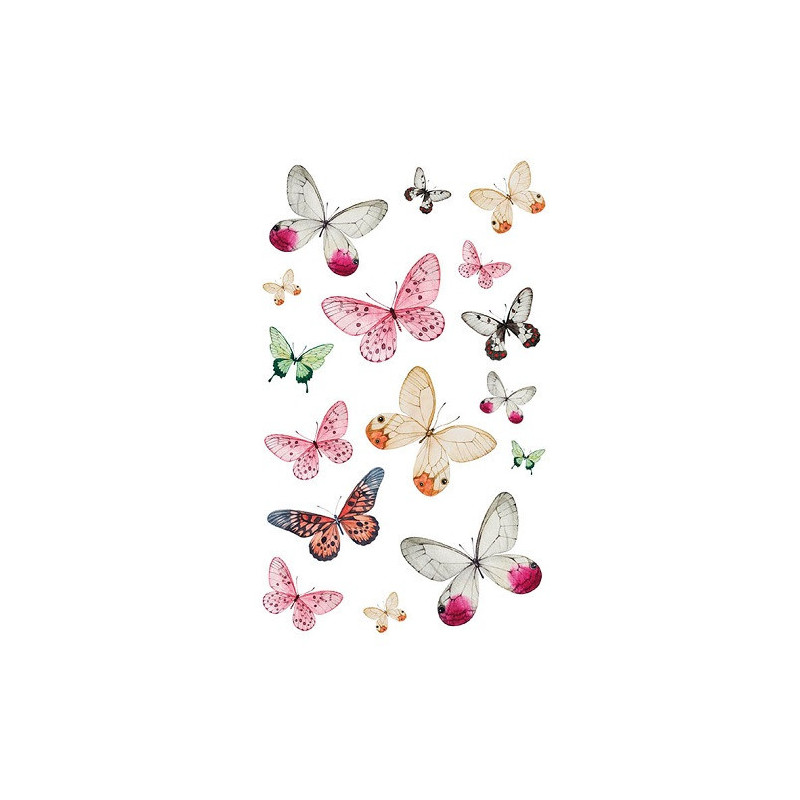 AUTOCOLLANT BSB DECO-STICKER PAPILLONS