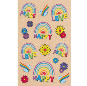AUTOCOLLANT BSB DECO-STICKER ARC-EN-CIEL