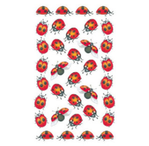 AUTOCOLLANT BSB DECO-STICKER COCCINELLES