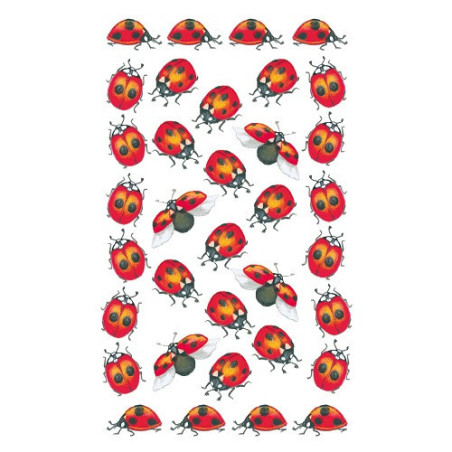 AUTOCOLLANT BSB DECO-STICKER COCCINELLES