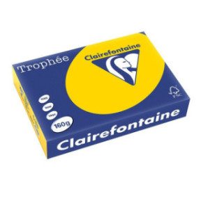 PAPIER REPRO CLAIREF. TROPHEE A4 160G BOUTON D'OR 250FLS