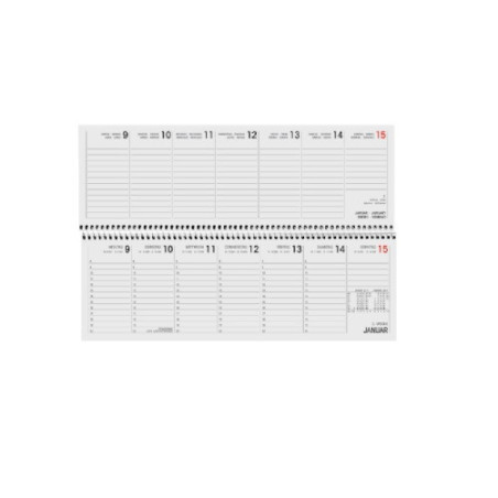 CALENDRIER TABLE 1SEM./2P.