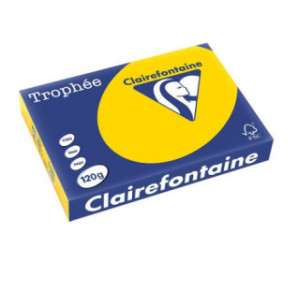 PAPIER REPRO CLAIREF. TROPHEE A4 120G BOUTON D'OR 250FLS
