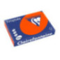 PAPIER REPRO CLAIREF. TROPHEE A4 120G ROUGE CARDINAL 250FLS
