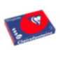 PAPIER REPRO CLAIREF. TROPHEE A4 120G ROUGE CORAIL 250FLS