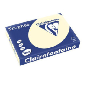 PAPIER REPRO CLAIREF. TROPHEE A4 120G IVOIRE 250FLS