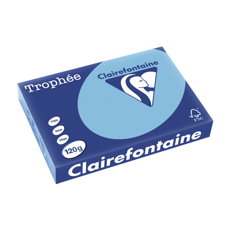 PAPIER REPRO CLAIREF. TROPHEE A4 120G LAVANDE 250FLS