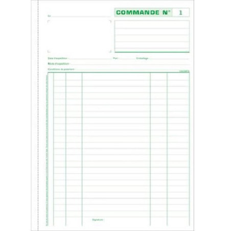 MANIFOLD COMMANDE A4 2PLIS EXACOMPTA