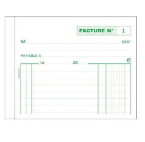 MANIFOLD FACTURE A6 2PLIS EXACOMPTA
