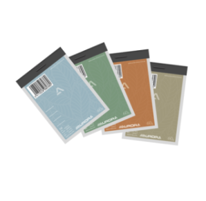 BLOC-NOTES A7 AURORA 74X105MM LIGNE
