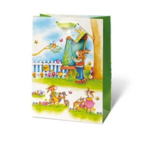 SACHET PAQUES BSB 36X26X14CM