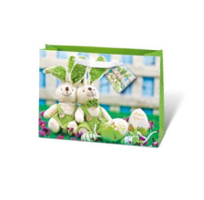 SACHET PAQUES BSB 20X27X9CM