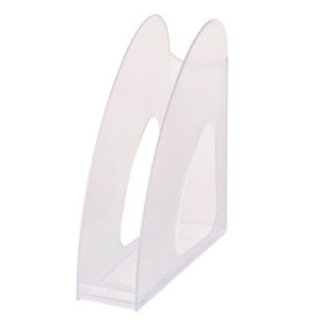 PORTE-REVUES HAN A4 TWIN TRANSP. BLANC