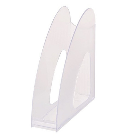 PORTE-REVUES HAN A4 TWIN TRANSP. BLANC