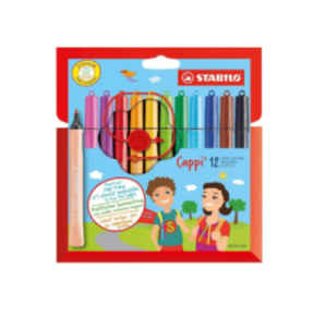 FEUTRE ECO.STABILO CAPPI 12 COULEURS