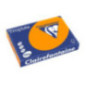 PAPIER REPRO CLAIREF. TROPHEE A4 120G ORANGE VIF 250FLS