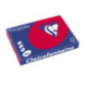 PAPIER REPRO CLAIREF. TROPHEE A4 80G ROUGE GROSEILLE 500FLS
