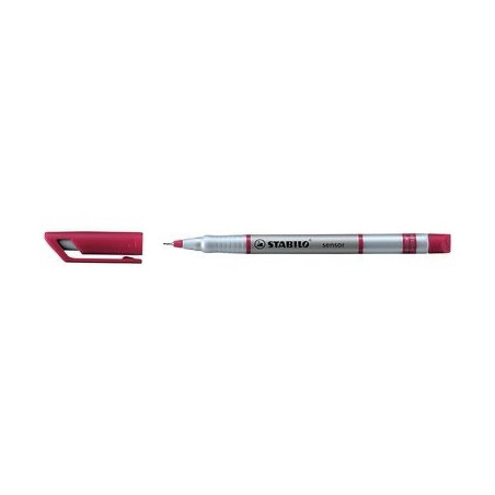 FINELINER STABILO SENSOR 0,3MM ROUGE