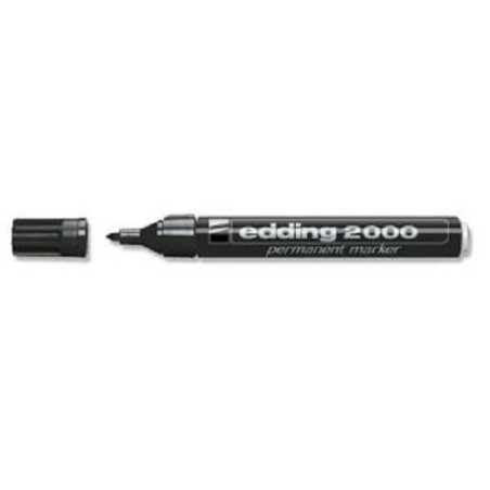 MARQUEUR PER. EDDING 2000N 1,5-3MM NOIR POINTE RONDE