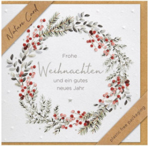 CARTE VOEUX NOEL BSB NATURE CARD