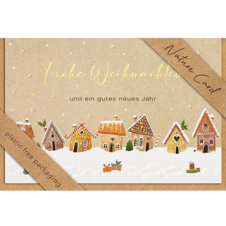 CARTE VOEUX NOEL BSB NATURE CARD