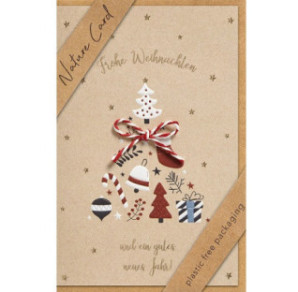 CARTE VOEUX NOEL BSB NATURE CARD