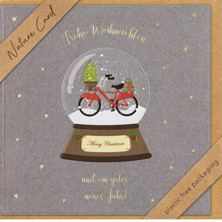 CARTE VOEUX NOEL BSB NATURE CARD