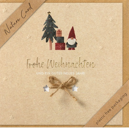 CARTE VOEUX NOEL BSB NATURE CARD