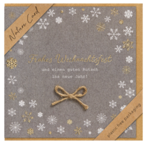 CARTE VOEUX NOEL BSB NATURE CARD