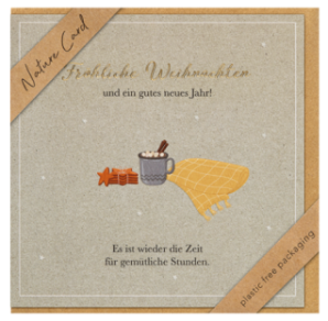 CARTE VOEUX NOEL BSB NATURE CARD