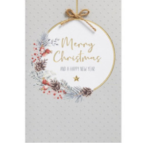 CARTE VOEUX NOEL BSB NATURE CARD