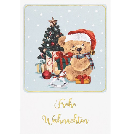 CARTE VOEUX NOEL BSB NATURE CARD