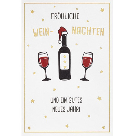 CARTE VOEUX NOEL BSB NATURE CARD