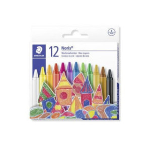 CRAYON CIRE STAEDTLER ASS. 12PCS