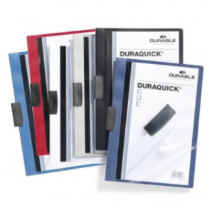 MAPPE A PINCE DURAQUICK 1-20FLS BLANC