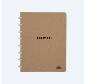 CAHIER ATOMA A5 CARTON CLIMATE QUAD.