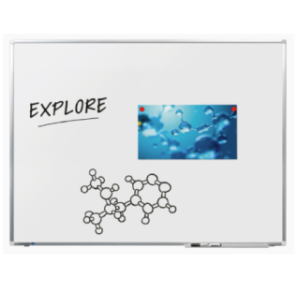 TABLEAU BLANC PREMIUM PLUS LEGAMASTER 75X100CM