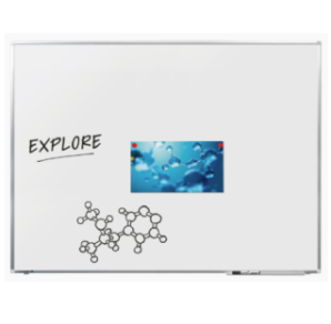 TABLEAU BLANC PREMIUM PLUS LEGAMASTER 90X120CM