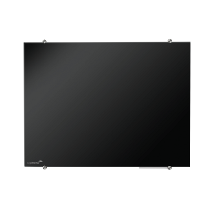 TABLEAU EN VERRE NOIR LEGAMASTER 100X150CM MAGNETIQUE
