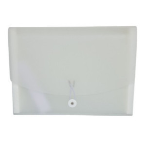 TRIEUR ACCORDEON DOCULINE 13 COMP. TRANSP. BLANC