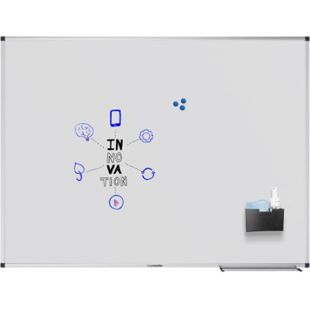 TABLEAU BLANC UNITE LEGAMASTER 90X120CM