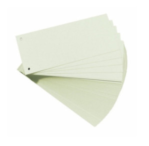 INTERCAL. RECT. CART. BLANC 100PCS HERLITZ (300002793)