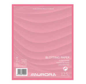 BLOC BUVARD 15X19CM 125G 10FLS ROSE