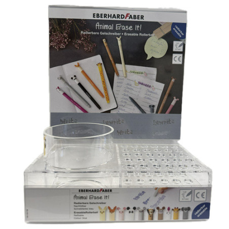 PRESENTOIR VIDE EBERHARD FABER ANIMAL ERASE IT!