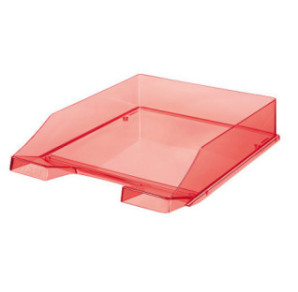 BAC A COURRIER HAN CLASSIC TRANSP. ROUGE