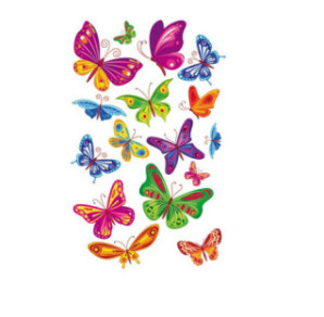 AUTOCOLLANT BSB DECO-STICKER PAPILLONS
