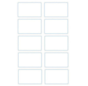 AUTOCOLLANT BSB HOME-STICKER SURGELATEUR BLANC