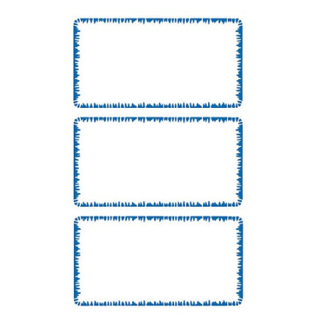 AUTOCOLLANT BSB HOME-STICKER SURGELATEUR BLEU